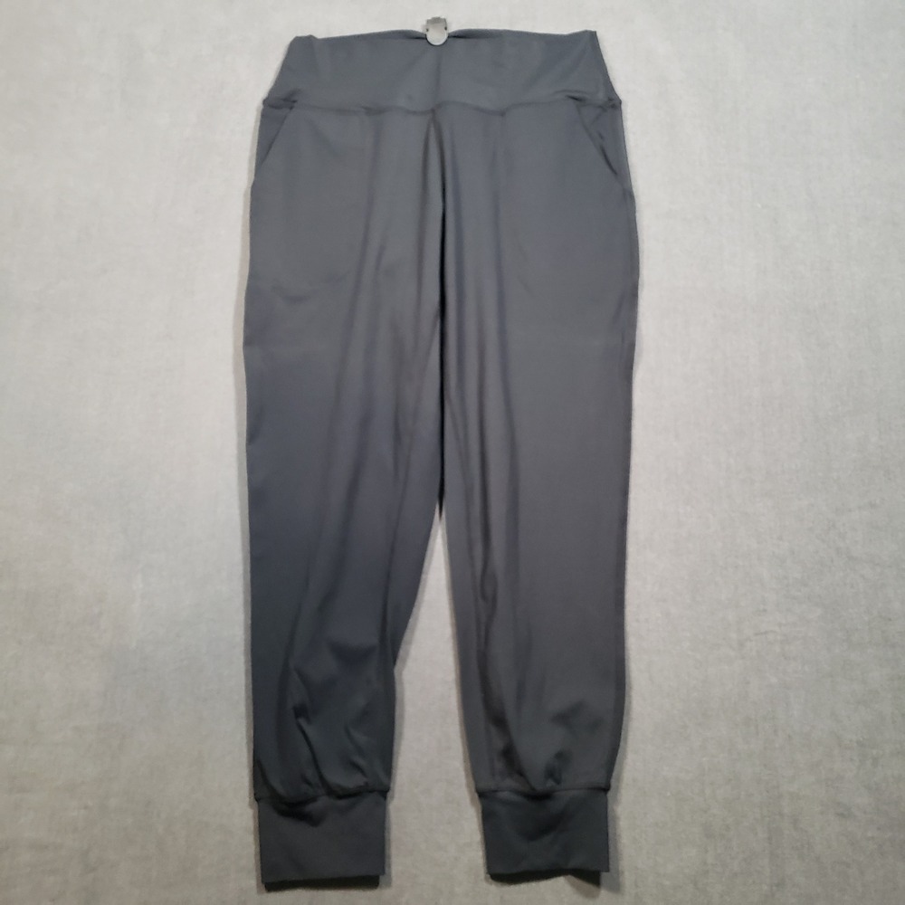 Gradual Joggers Womens Size M Black High Waisted Pockets Athletic Yoga Pants